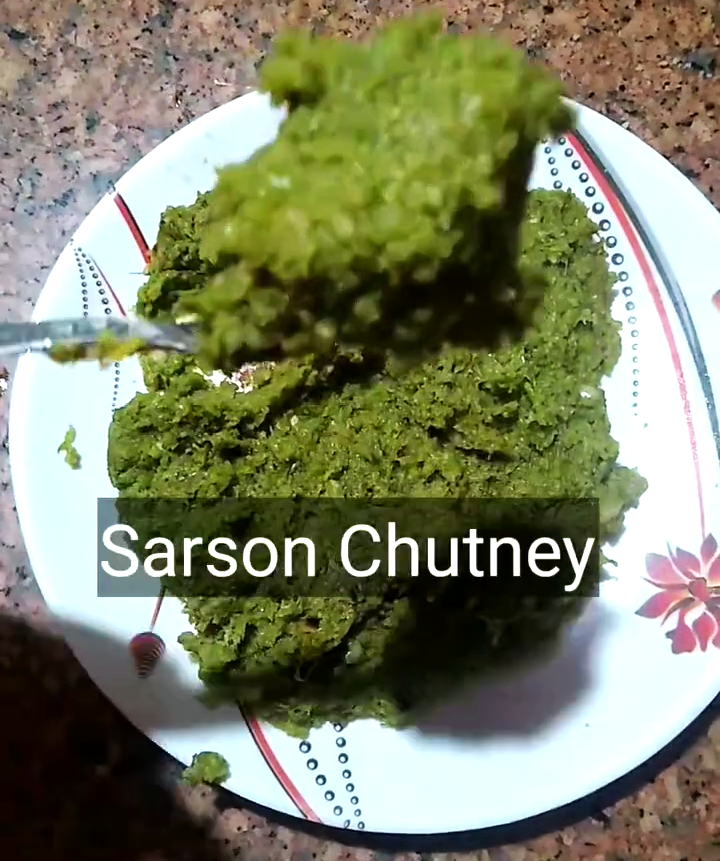 Sarson Chutney